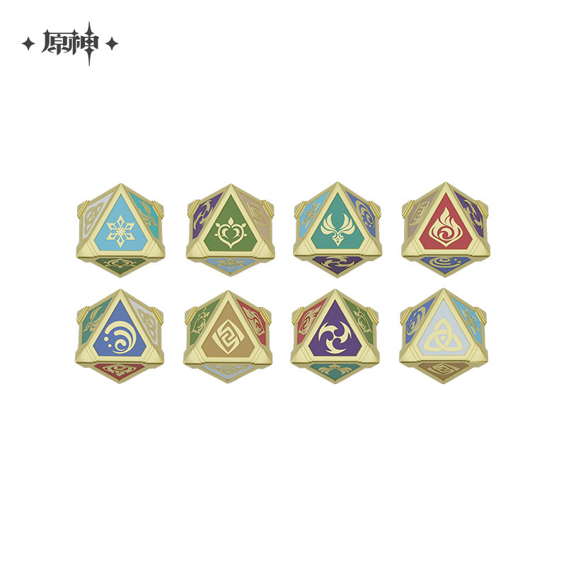genius invokation tcg series elemental octahedral dice ACG GO