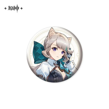 genshin impact 2023 game art exhibition series badge standee folder ACG GO
