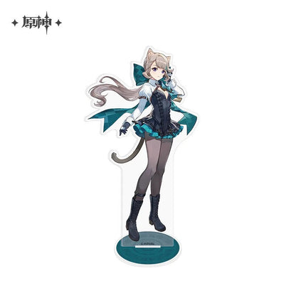 genshin impact 2023 game art exhibition series badge standee folder ACG GO