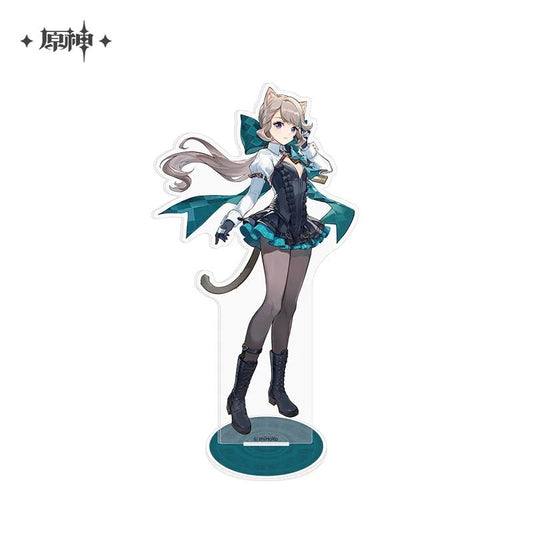 genshin impact 2023 game art exhibition series badge standee folder ACG GO