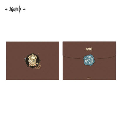 genshin impact 2023 offline exhibition series peripherals negative card envelope set ACG GO