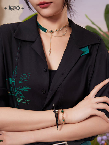 genshin impact alhaitham impression theme series necklace bracelet ACG GO