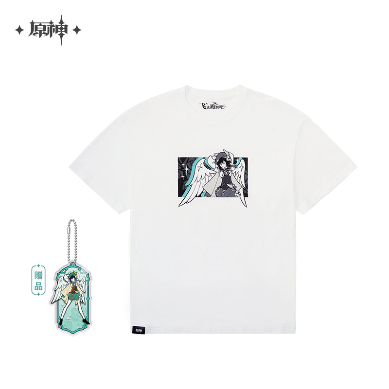 genshin impact april fools series t shirt ACG GO