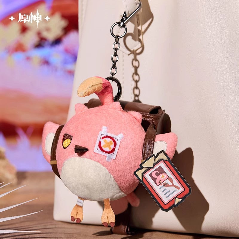 genshin impact cacucu talking plush keychain ACG GO