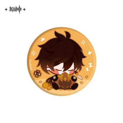 genshin impact chibi character plushy badge ACG GO