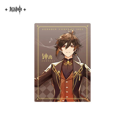 genshin impact concert 2023 series character commemorative card ACG GO