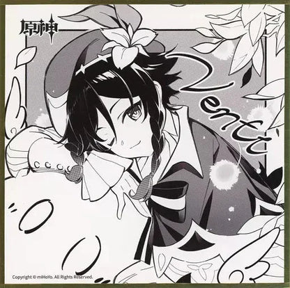 FES 2023 Memorial Shikishi Cardboard Venti Ver. Genshin Impact (Not For Sale) Venti ACG Go Anime www.acg-go.com Art Decor, Cardboard, Venti