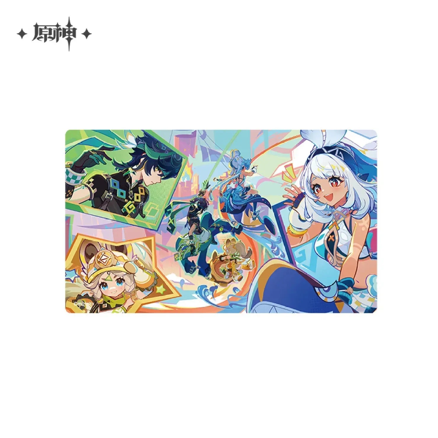 Floating World Under the Moonlight Series Transparent Cards Genshin Impact Roses and Muskets ACG Go Anime www.acg-go.com Art Decor, Card