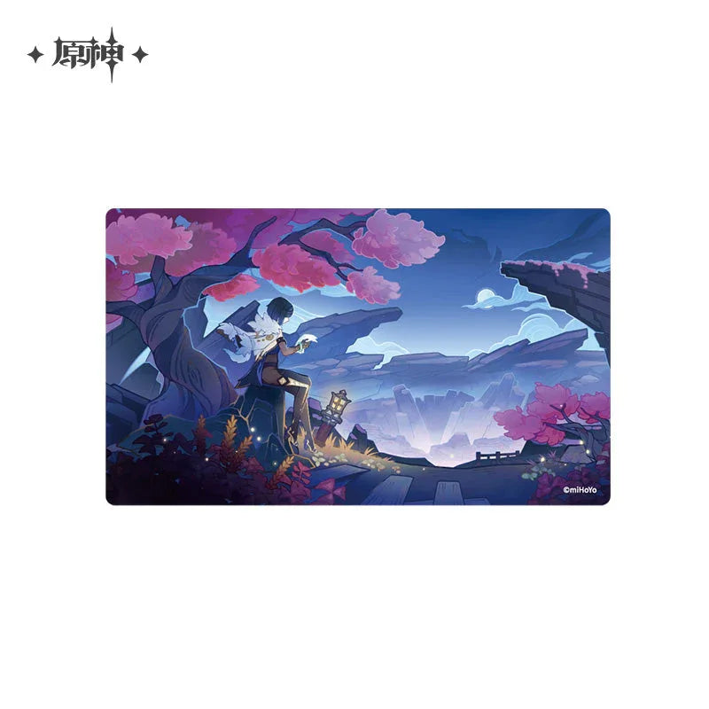 Floating World Under the Moonlight Series Transparent Cards Genshin Impact Roses and Muskets ACG Go Anime www.acg-go.com Art Decor, Card