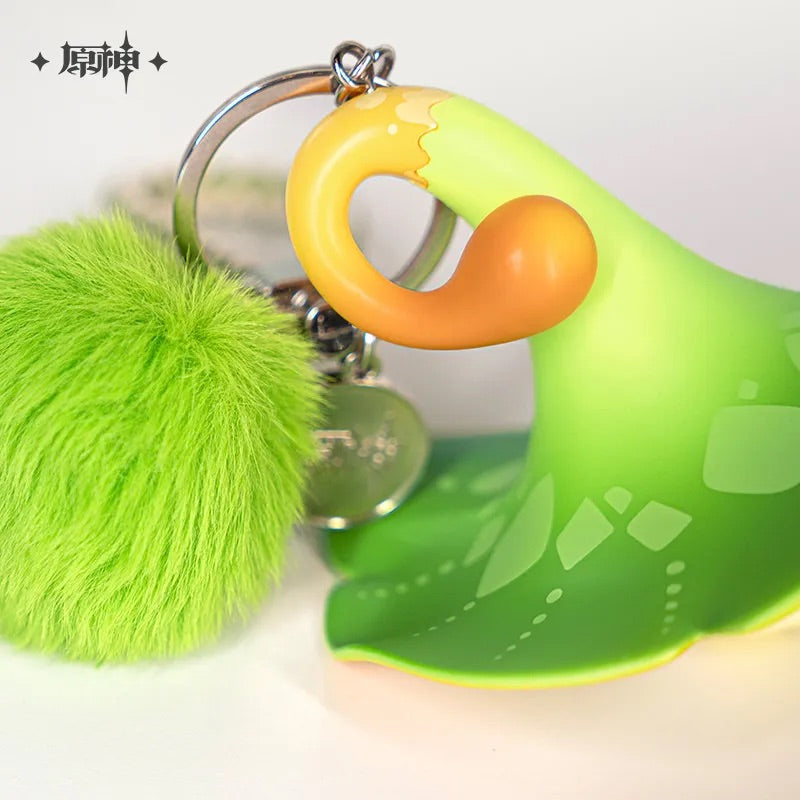 genshin impact fungus series floating dendro fungus keychain ACG GO