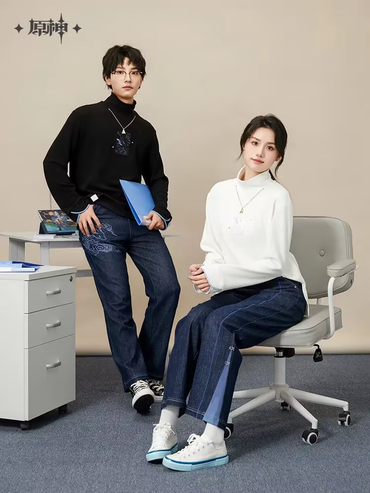 genshin impact ganyu impression series jeans ACG GO