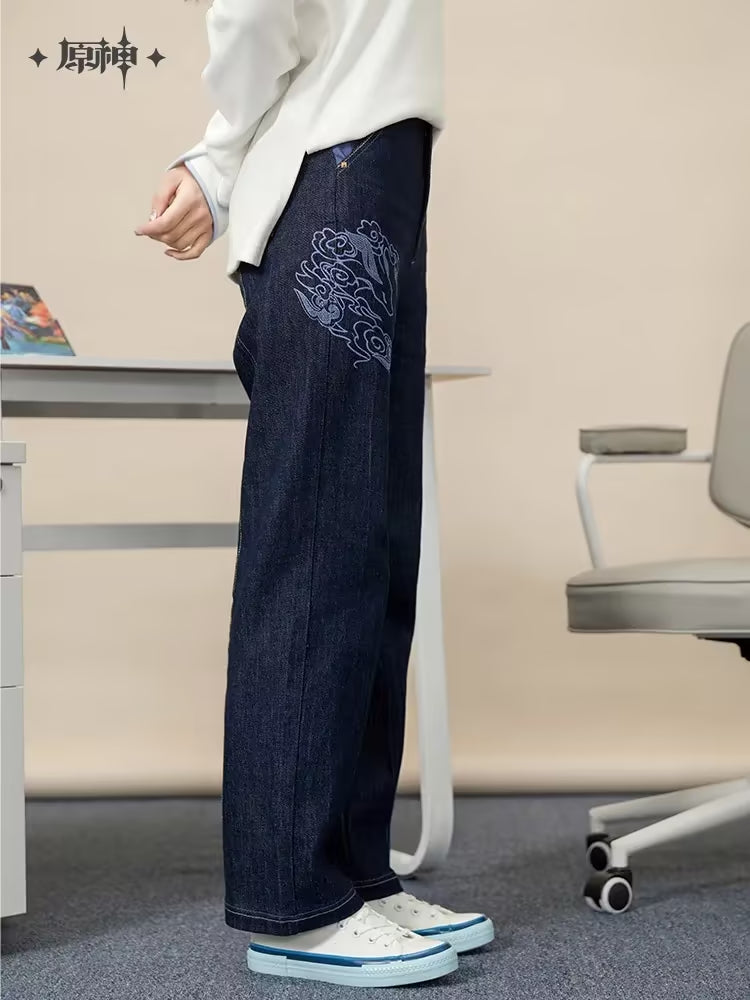 genshin impact ganyu impression series jeans ACG GO