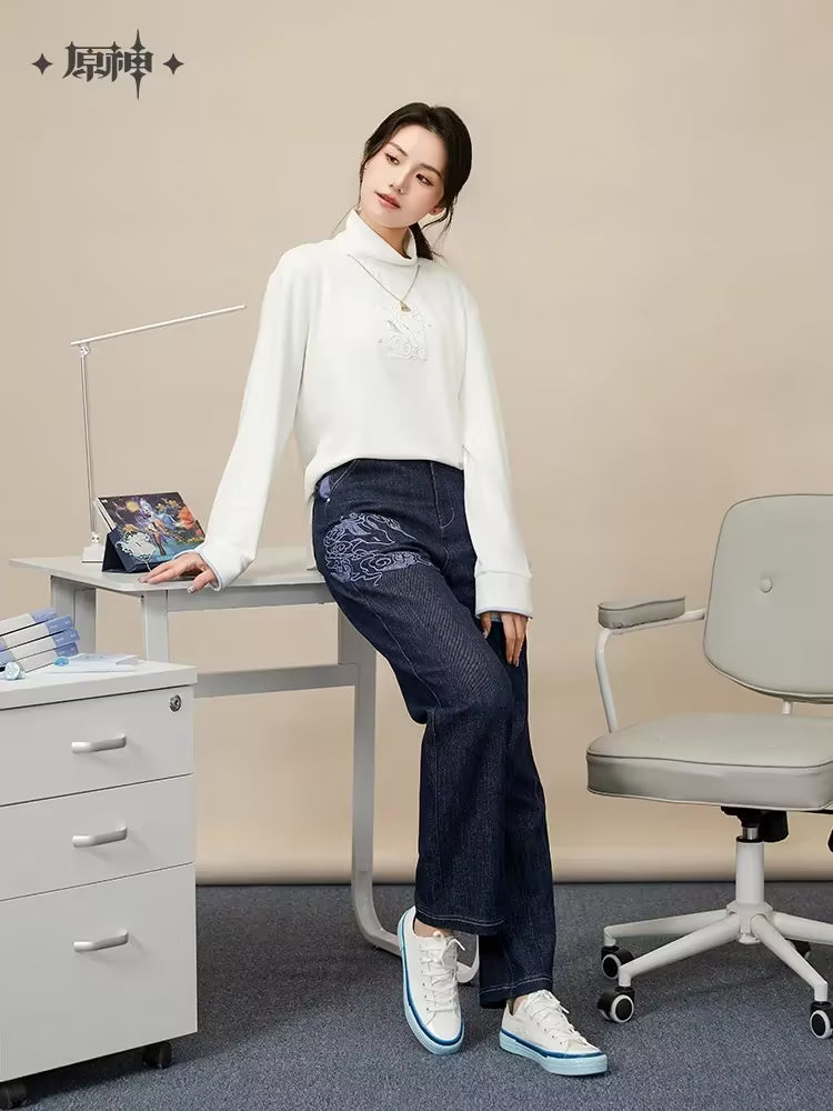 genshin impact ganyu impression series jeans ACG GO