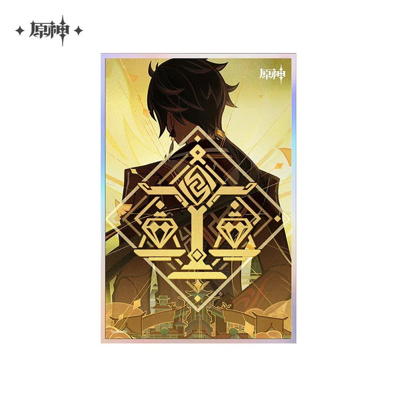 Genius Invokation TCG Series Shikishi Cardboard Genshin Impact Wind and Freedom ACG Go Anime www.acg-go.com Badge, Diluc, Ganyu, Genshin Impact, Kamisato Ayaka, Kamisato Ayato, Klee, Sangonomiya Kokomi, Shenhe