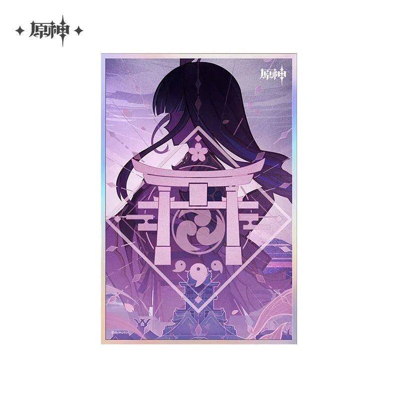 Genshin Impact Genius Invokation TCG Series Shikishi Cardboard The Bestest Travel Companion! ACG Go Anime www.acg-go.com Badge, Diluc, Ganyu, Genshin Impact, Kamisato Ayaka, Kamisato Ayato, Klee, Sangonomiya Kokomi, Shenhe