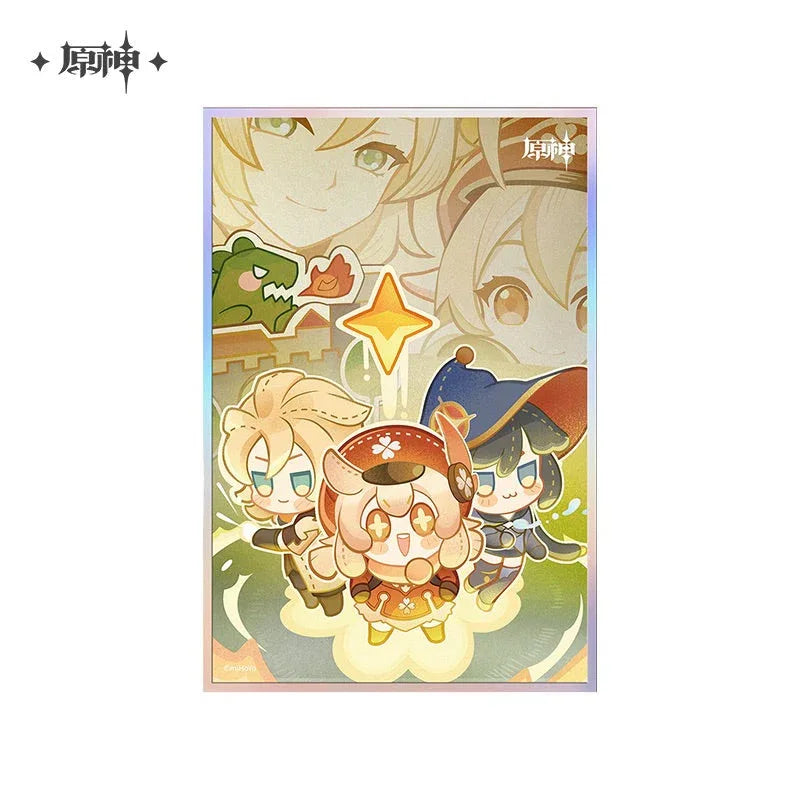 Genius Invokation TCG Series Shikishi Cardboard Genshin Impact Wind and Freedom ACG Go Anime www.acg-go.com Badge, Diluc, Ganyu, Genshin Impact, Kamisato Ayaka, Kamisato Ayato, Klee, Sangonomiya Kokomi, Shenhe