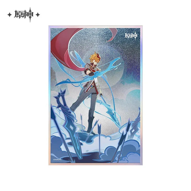 Genius Invokation TCG Series Shikishi Cardboard Genshin Impact Wind and Freedom ACG Go Anime www.acg-go.com Badge, Diluc, Ganyu, Genshin Impact, Kamisato Ayaka, Kamisato Ayato, Klee, Sangonomiya Kokomi, Shenhe