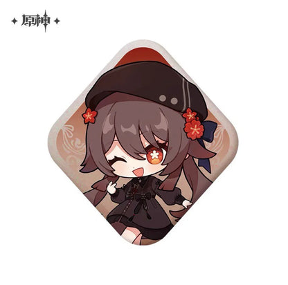Hutao Theme Impression Series Badge Ver.2 Genshin Impact (Not For Sale) Hu Tao (B) ACG Go Anime www.acg-go.com Badge, Genshin Impact, Hu Tao