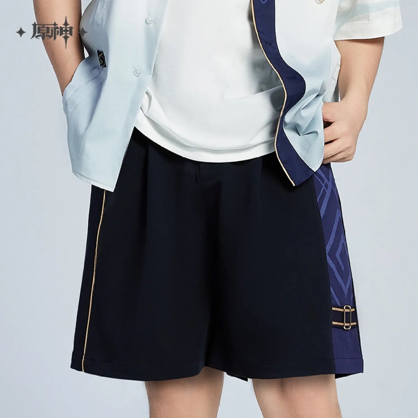 genshin impact kamisato ayaka theme impression series short pants ACG GO