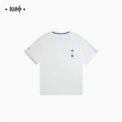 genshin impact kamisato ayaka theme impression series t shirt ACG GO