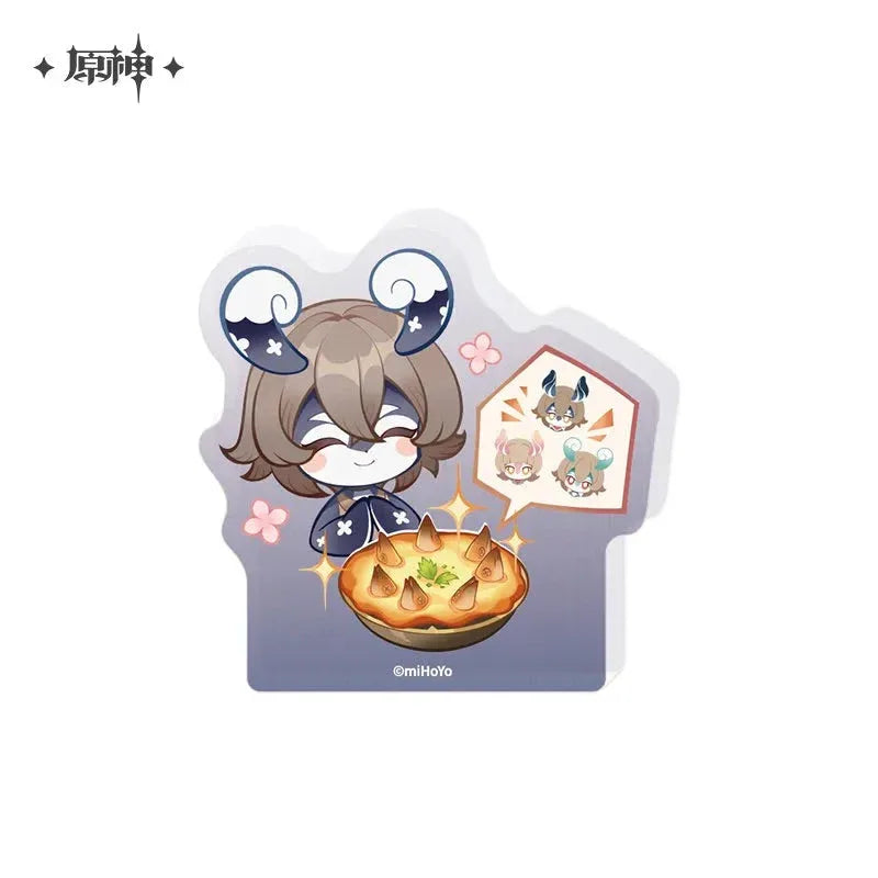 Offline Store Theme Series Melusine Chibi Thick Acrylic Ornaments Genshin Impact Verenata ACG Go Anime www.acg-go.com Ahes, Art Decor, Cosanzeana, Iara, Puca, Serene, Sluasi, Verenata