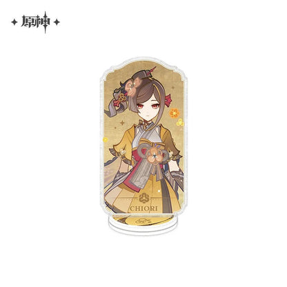 genshin impact tapestry of night series badge standee ACG GO