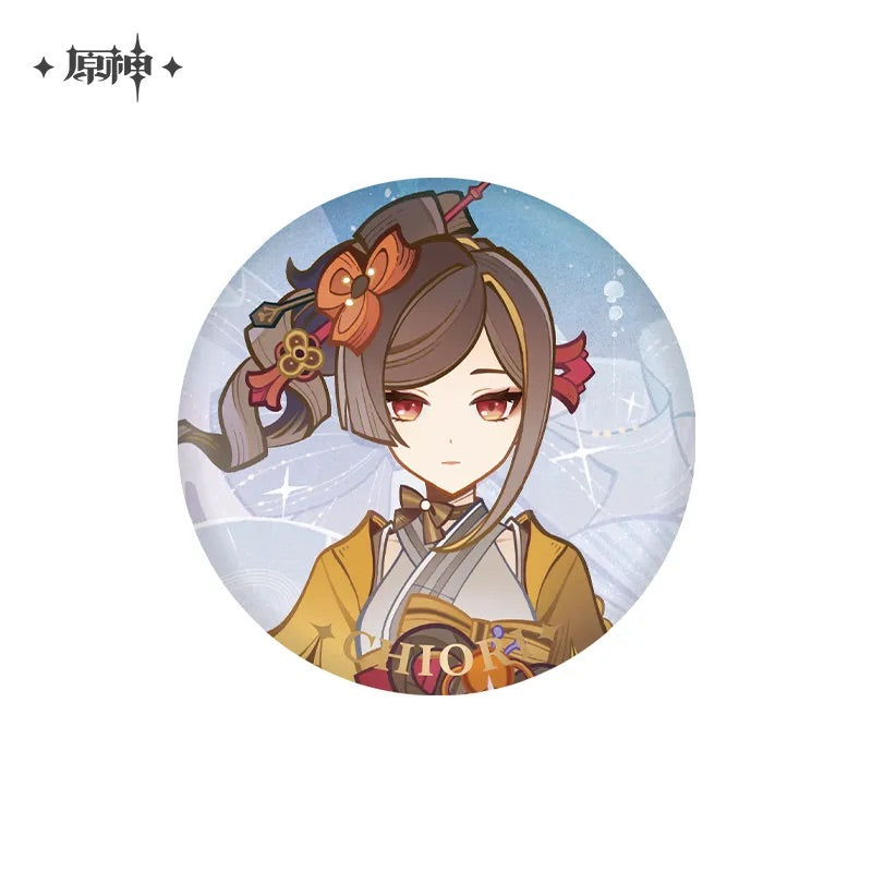 genshin impact tapestry of night series badge standee ACG GO