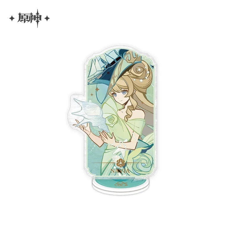 genshin impact tapestry of night series badge standee ACG GO