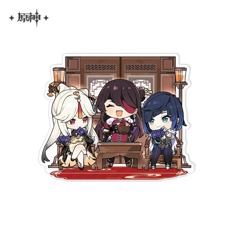 genshin impact the exquisite night chimes series chibi character peripherals ACG GO