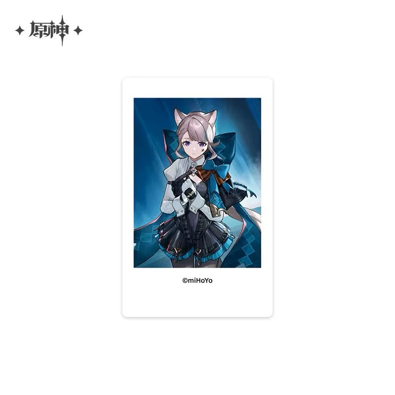 genshin impact two worlds a flame the crimson night fades card lynette ver not for sale ACG GO
