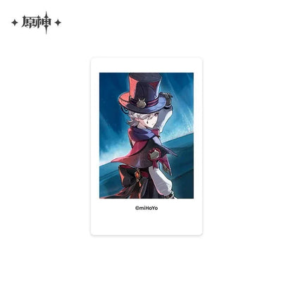 Two Worlds A Flame The Crimson Night Fades Card Lyney Ver. Genshin Impact (Not For Sale) Lyney ACG Go Anime www.acg-go.com Art Decor, Card, Lyney