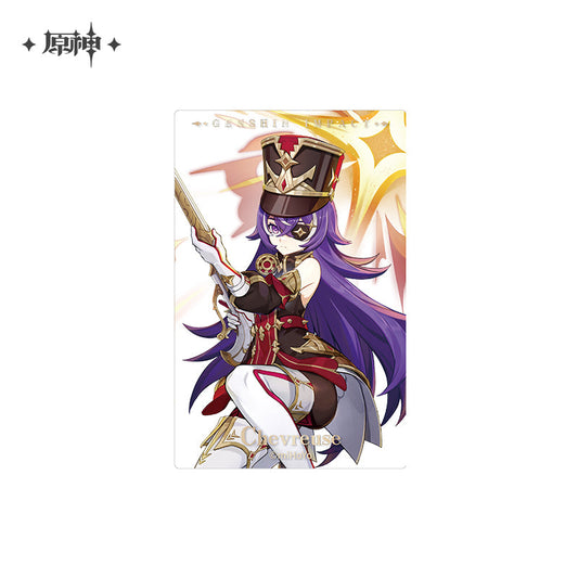 genshin impact wishes series collection cardboard chevreuse ver not for sale ACG GO