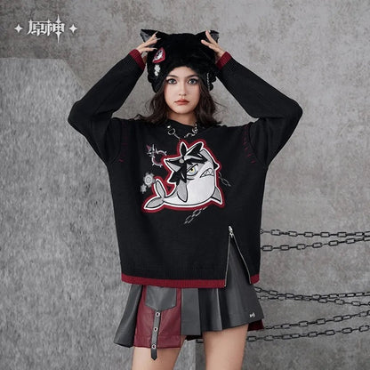 genshin impact wriothesley theme impression series knitted sweater ACG GO