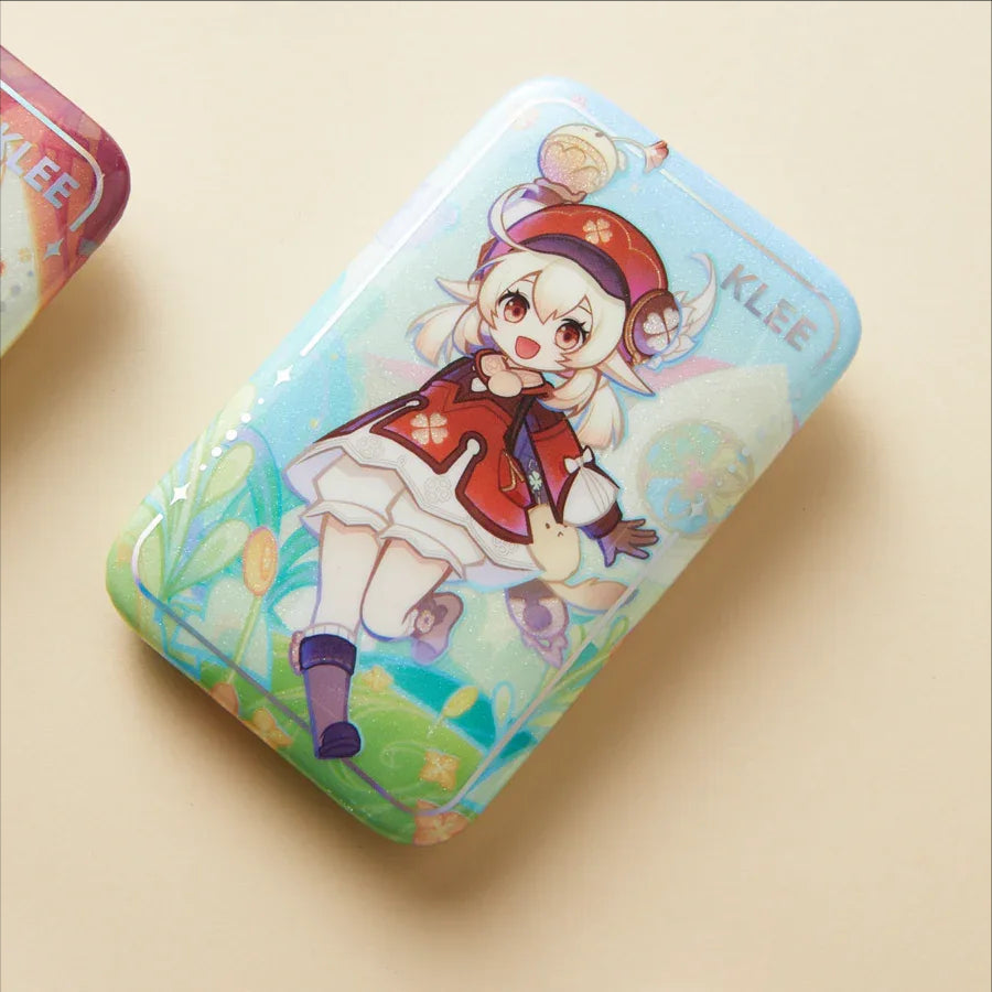 Genshin Impact x Wanda Film "Magic Screen Journey: A Date with Light and Shadow" Square Pin Badge Klee - B ACG Go Anime www.acg-go.com Badge, Genshin Impact, Klee