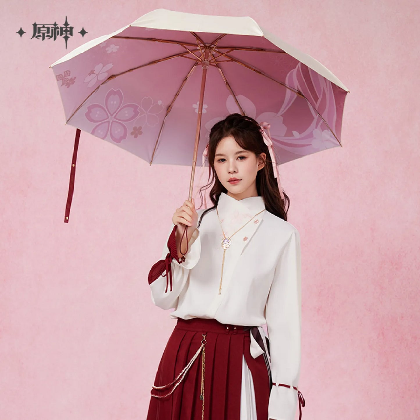 genshin impact yae miko impression series folding umbrella ACG GO