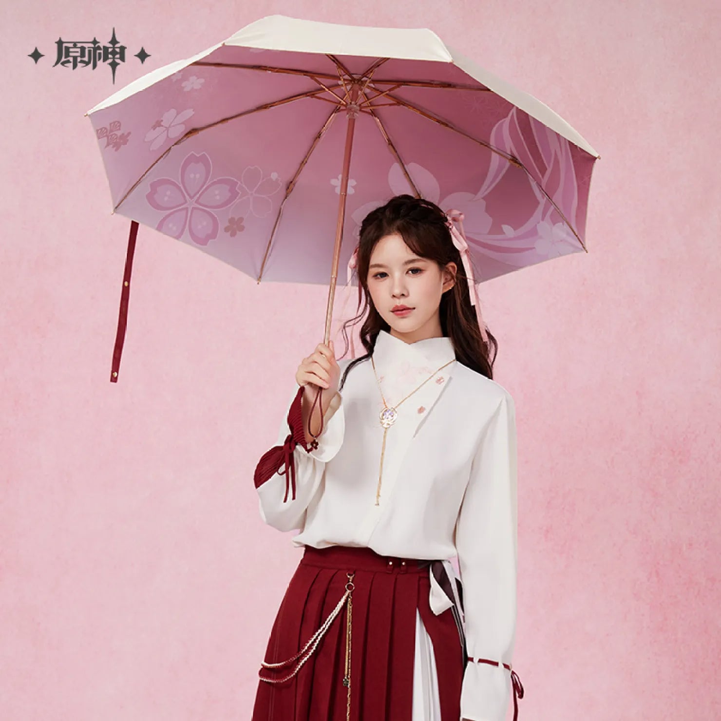 genshin impact yae miko impression series folding umbrella ACG GO
