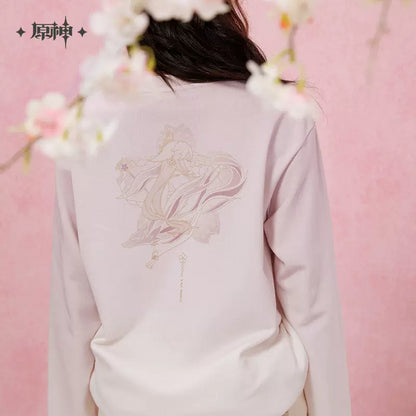 genshin impact yae miko impression series gradient long sleeved t shirt ACG GO