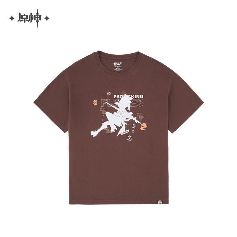 genshin impact yoimiya frolicking flames t shirt ACG GO