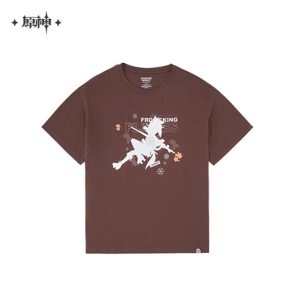 genshin impact yoimiya frolicking flames t shirt ACG GO