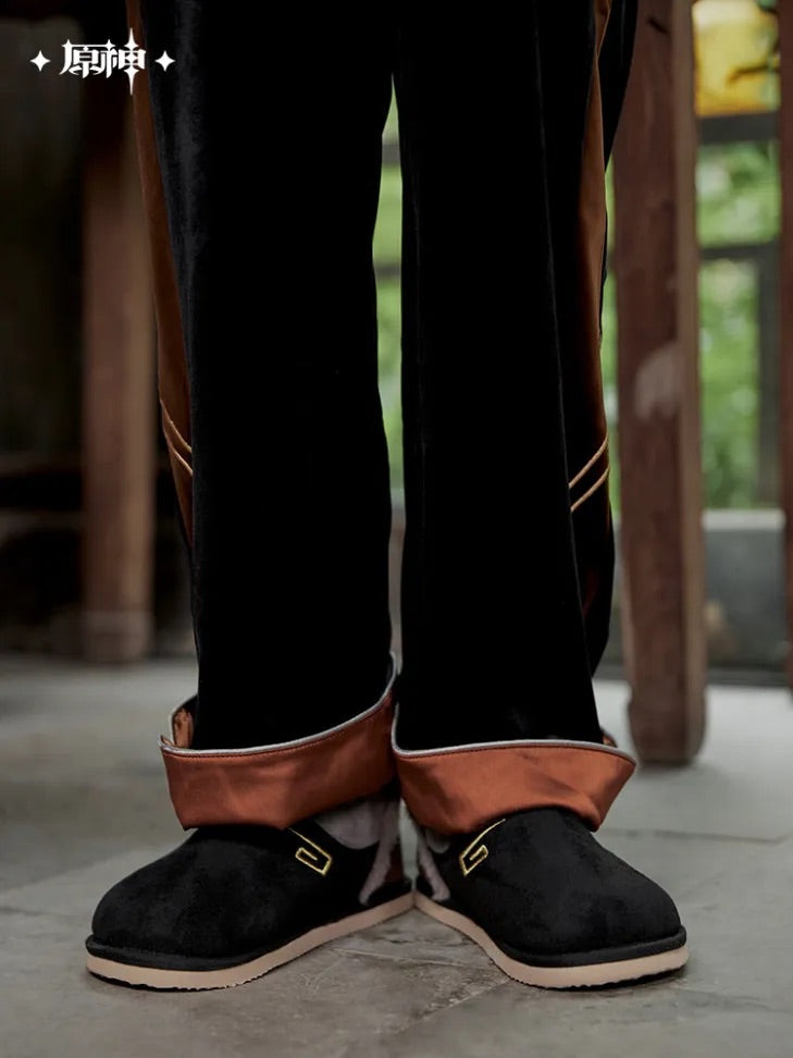 genshin impact zhongli theme impression series house slippers ACG GO