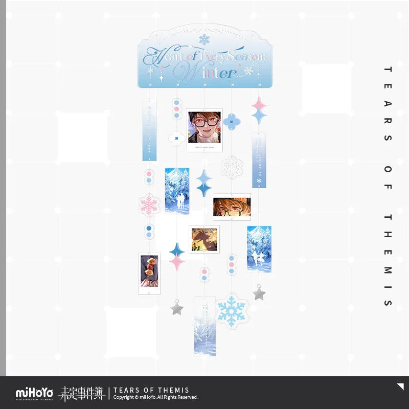 Tears of Themis Heart of Every Seasons Series Acrylic Wind Chime Kit Luke Pearce ACG Go Anime www.acg-go.com Artem Wing, Luke Pearce, Marius von Hagen, Pendant & Keychain, Tears of Themis, Vyn Richter