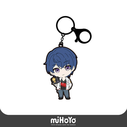 gift series chibi rubber keychain ACG GO