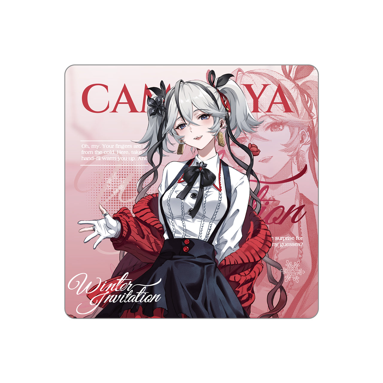 Winter Invitation Series Acrylic Block