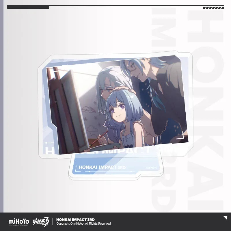 Animated Video Clip CG Acrylic Stand Honkai Impact 3rd Griseo Ver. B ACG Go Anime www.acg-go.com Aponia, Eden, Elysia, Griseo, Honkai Impact 3rd, Hua, Kalpas, Kevin, Kosma, Mobius, Pardofelis, Sakura, Stand, Su, Vill-V