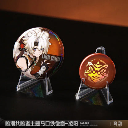 Resonator Theme Tinplate Badge Wuthering Waves Lingyang ACG Go Anime www.acg-go.com Badge
