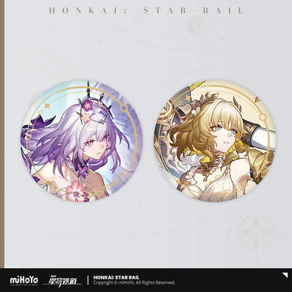 The Remembrance Character Warp Artwork Tinplate Badge