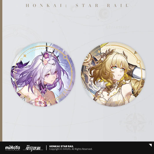 The Remembrance Character Warp Artwork Tinplate Badge
