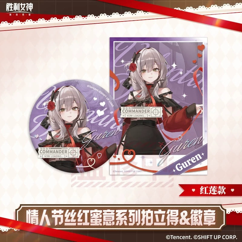 Goddess of Victory: Nikke 2026 Valentine's Day Series Polaroid and Badge Set