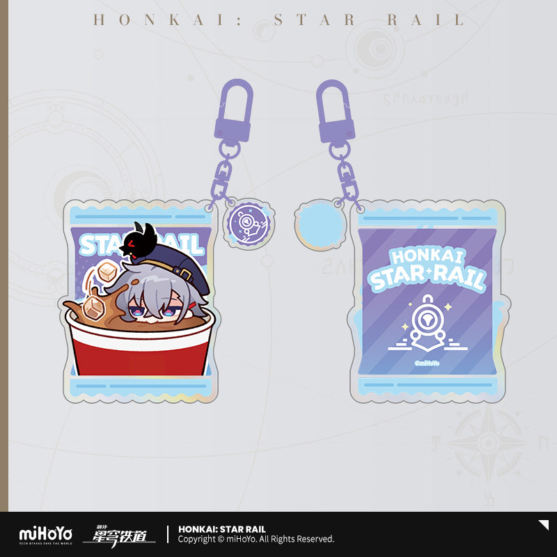 Honkai: Star Rail x KFC 2025 Series Chibi Emoji Acrylic Pendant