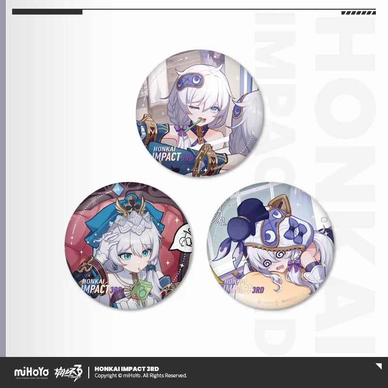 Stigmata Series Tinplate Badge Set Vol.2 Honkai Impact 3rd Day After Day ACG Go Anime www.acg-go.com Badge, Honkai Impact 3rd